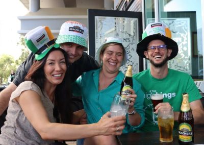 St.Patrick's Day celebration at Fenians Irish Pub