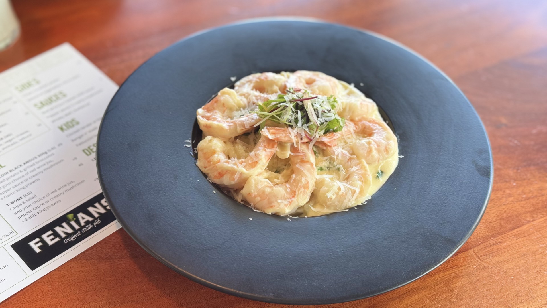 Creamy mushroom pasta (V)(N)